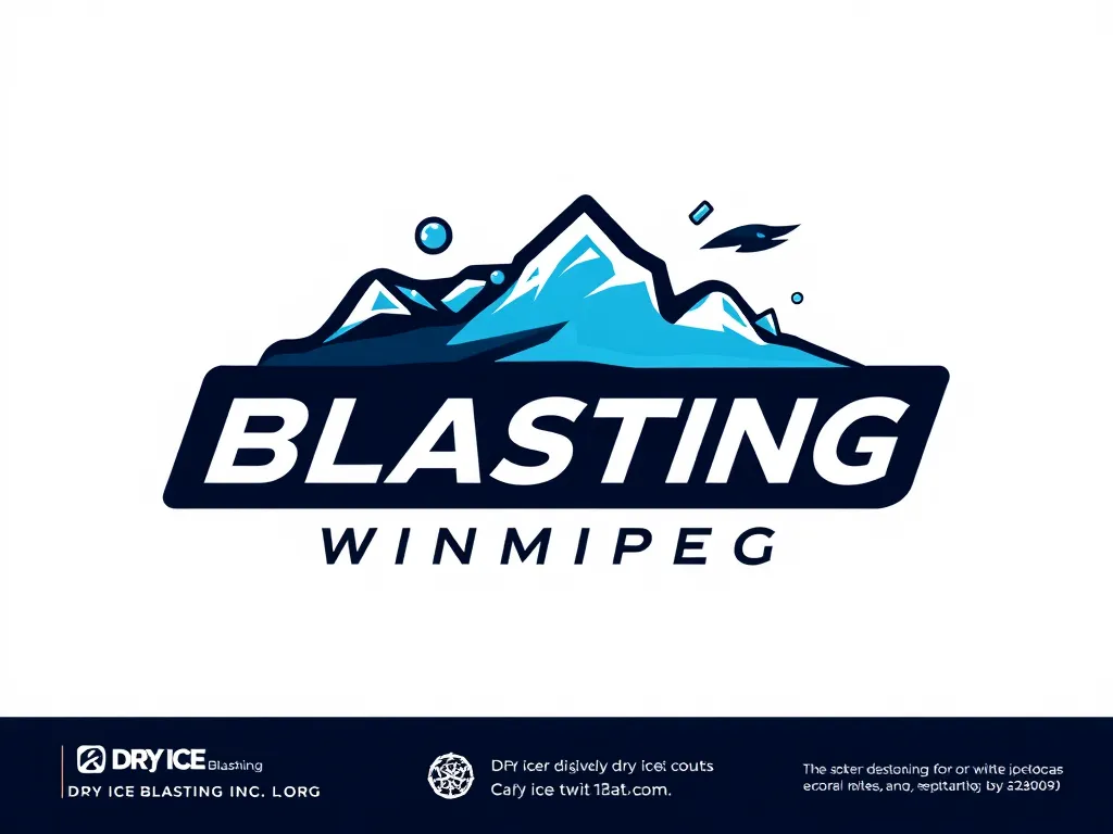 Dry Ice Blasting Winnipeg logo